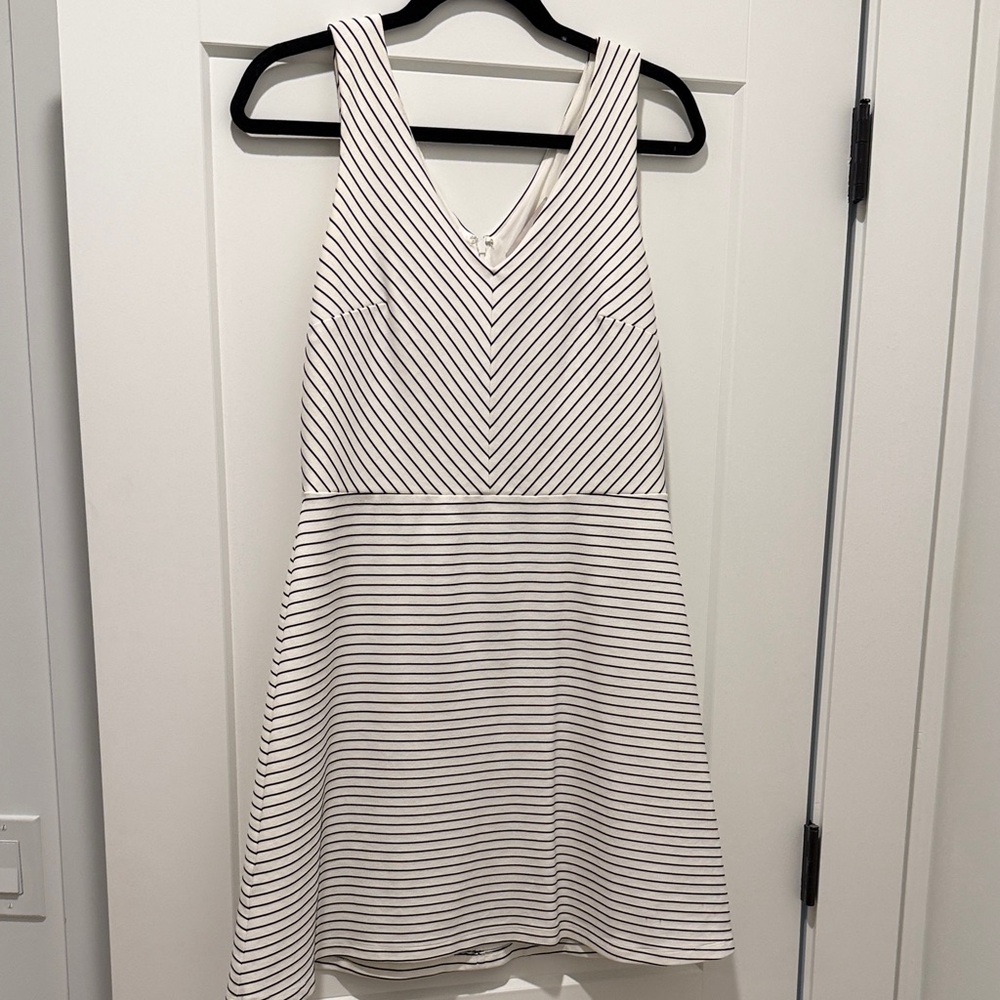 Loft Striped Sleeveless Dress 6
